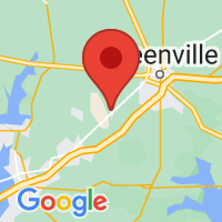 Map of Caddo Mills, TX